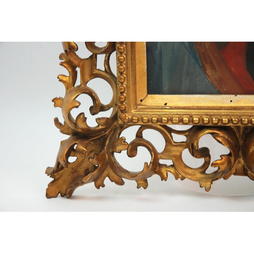 318 - A gilt Florentine frame