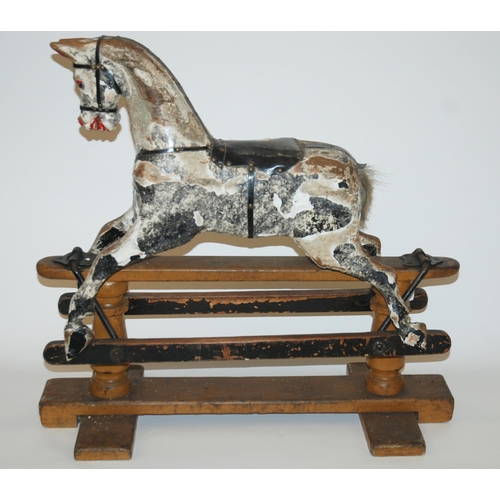 323 - An early 20th Century child's miniature rocking horse