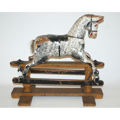 323 - An early 20th Century child's miniature rocking horse