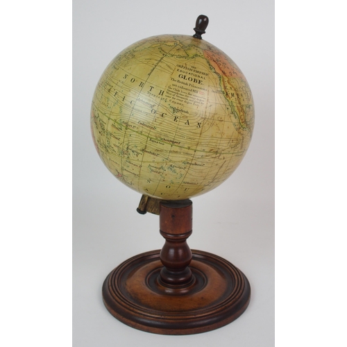 326 - A Victorian British Empire Educational Globe by C. Smith and Son  London