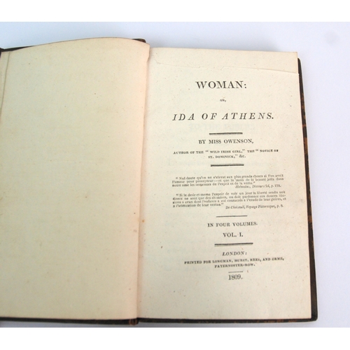 340 - Woman: or  Ida of Athens by Miss Owenson