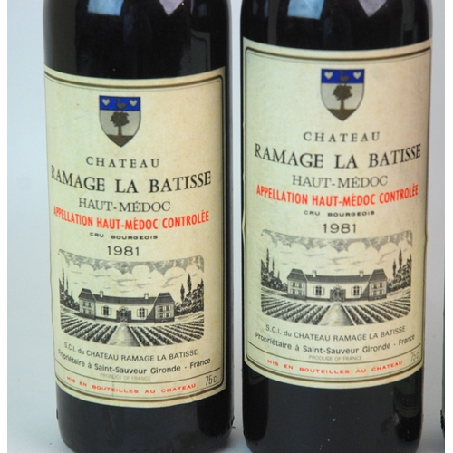 454 - Two bottles of Chateau Smith Haut Lafitte  1981