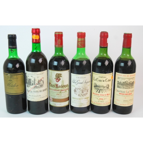 461 - Three bottles of St. Emilion Grand Cru  1979 and 1981