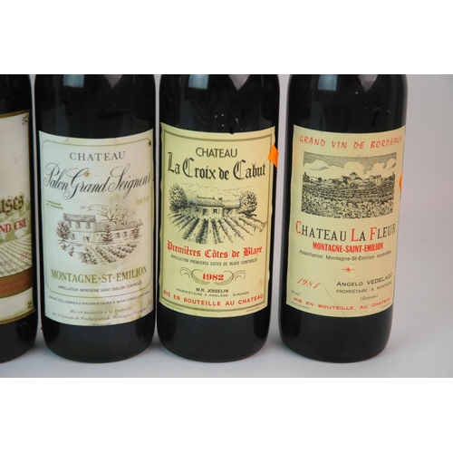 461 - Three bottles of St. Emilion Grand Cru  1979 and 1981