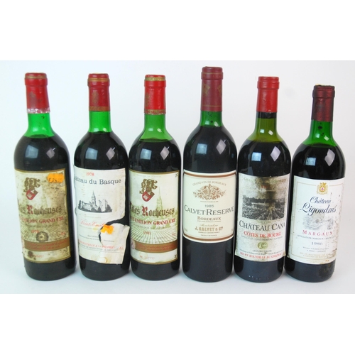 461 - Three bottles of St. Emilion Grand Cru  1979 and 1981