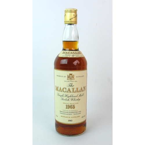 469 - Macallan 1965 17 Year old Highland Single Malt Scotch Whisky