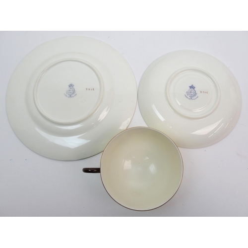 470 - Three Royal Worcester trios