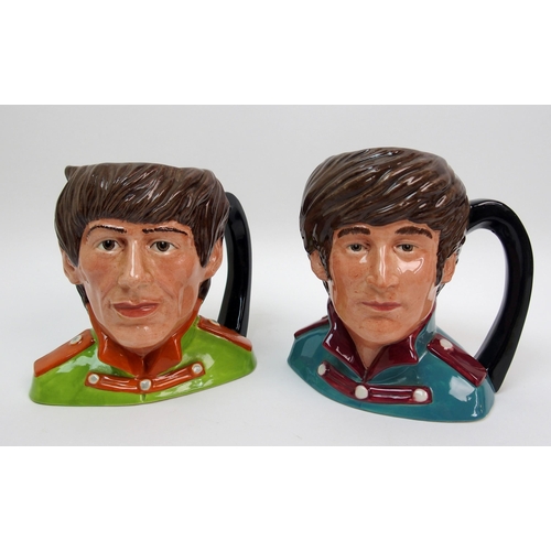 482 - A set of four Royal Doulton character jugs of the Beatles