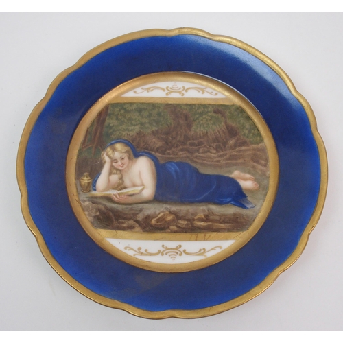 488 - An Ernst Wahliss Vienna cabinet plate