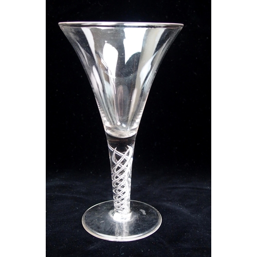 500 - A Jacobite style wine flute