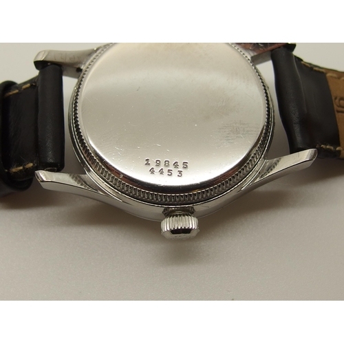 601 - A gents stainless steel Tudor Oyster watch