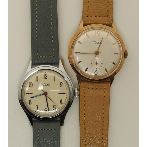 603 - Two appear to be new old stock gents watches