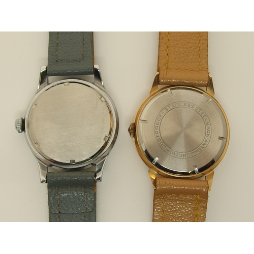 603 - Two appear to be new old stock gents watches