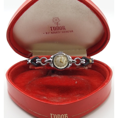 620 - A ladies vintage Tudor watch