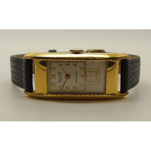 623 - A vintage Rolex Prince Observatory wristwatch