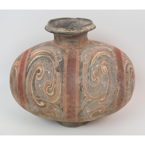 63 - A Han Dynasty style earthenware hu jar