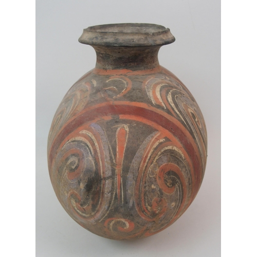 63 - A Han Dynasty style earthenware hu jar