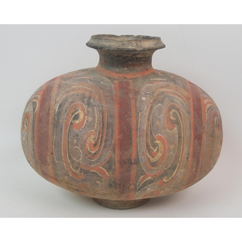 63 - A Han Dynasty style earthenware hu jar