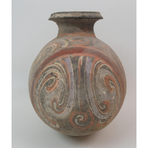 63 - A Han Dynasty style earthenware hu jar