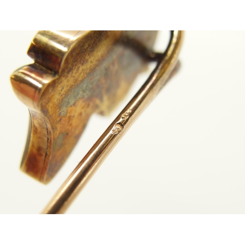 687 - A French Egyptian revival tie pin