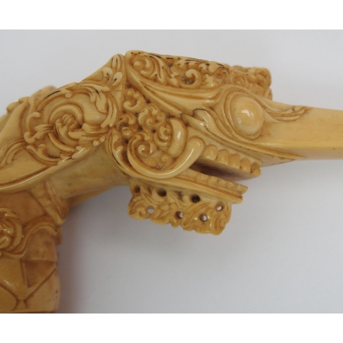 71 - A Malaysian ivory Kris handle