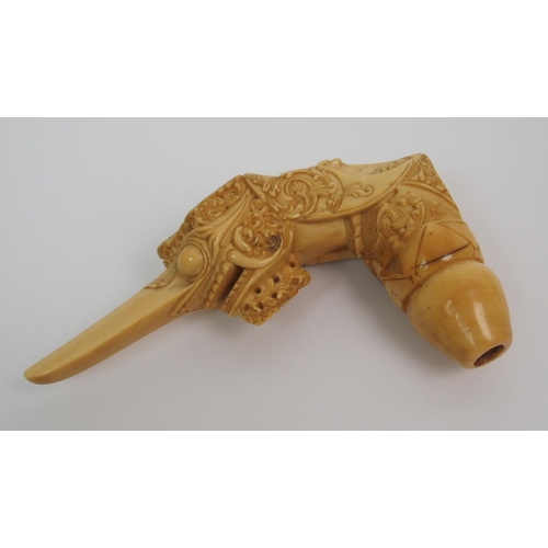 71 - A Malaysian ivory Kris handle