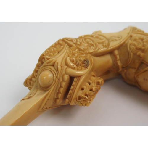 71 - A Malaysian ivory Kris handle