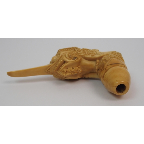 71 - A Malaysian ivory Kris handle