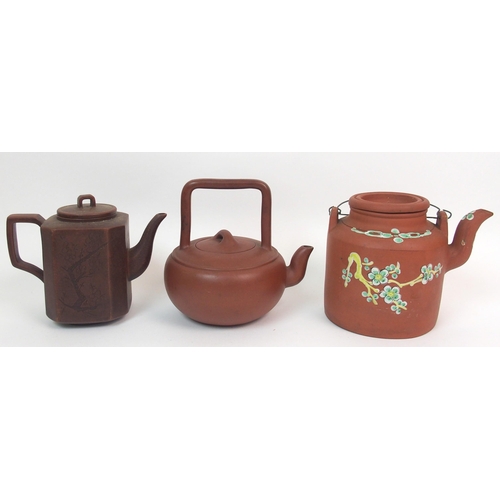 83 - Seven Yixing teapots