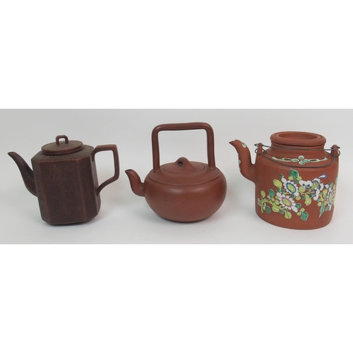 83 - Seven Yixing teapots