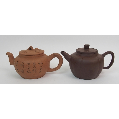 83 - Seven Yixing teapots