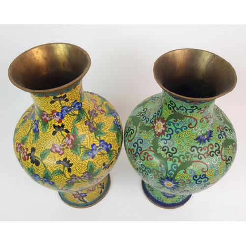 85 - A Chinese cloisonne censer