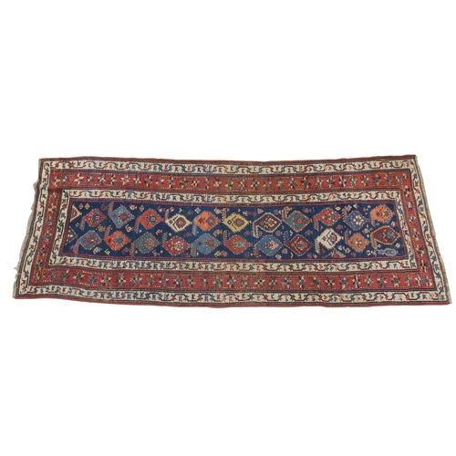 889 - A blue ground Eastern rug