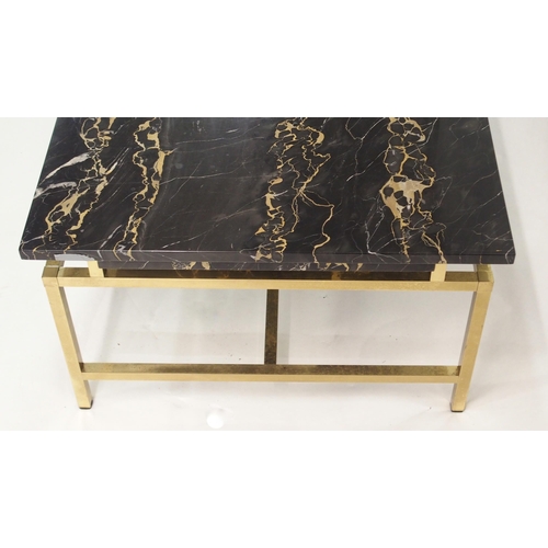 905 - A Mainson Jansen style gold plated coffee table