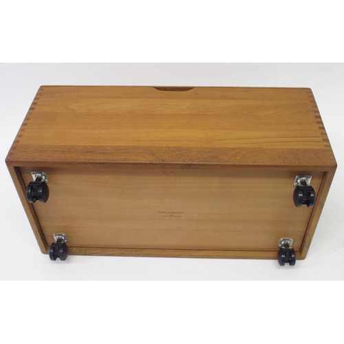 917 - A Salin 5800 Nyborg Danish teak blanket chest