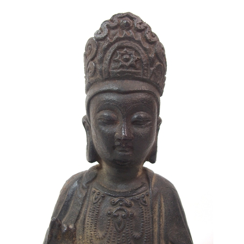 92 - A Chinese bronze of Buddha