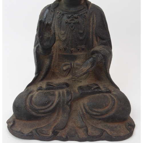 92 - A Chinese bronze of Buddha