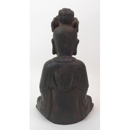 92 - A Chinese bronze of Buddha