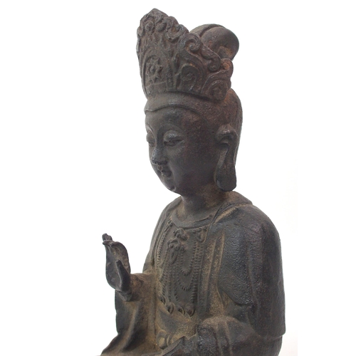 92 - A Chinese bronze of Buddha