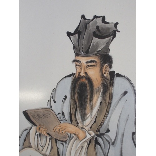 138 - A Chinese painting of a scholar