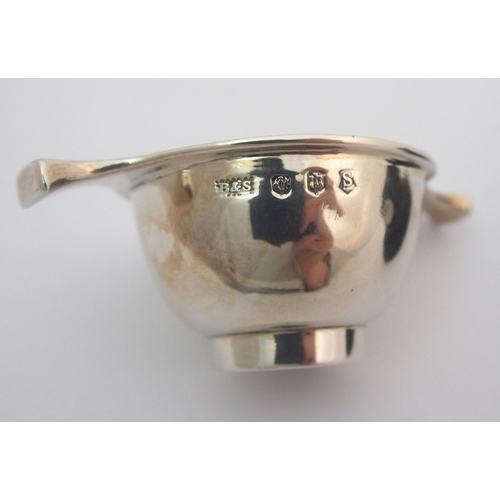 168 - A silver quaich