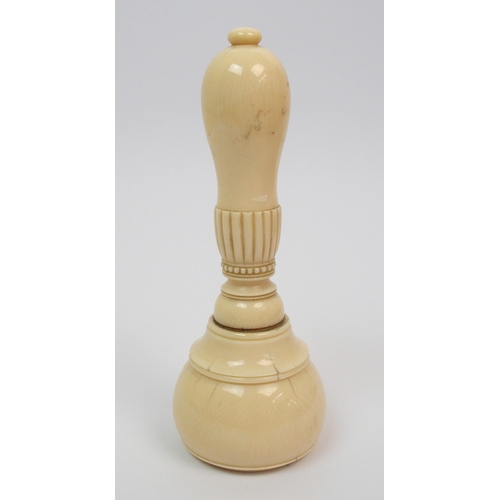 192 - An ivory presentation mallet