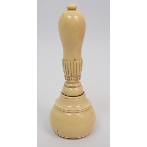 192 - An ivory presentation mallet