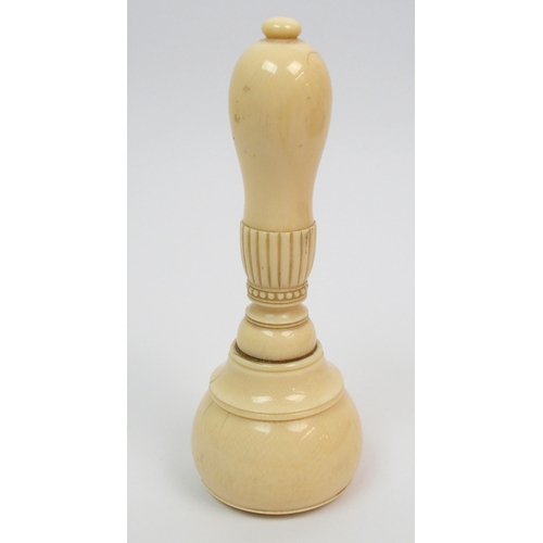 192 - An ivory presentation mallet