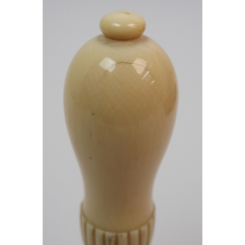 192 - An ivory presentation mallet