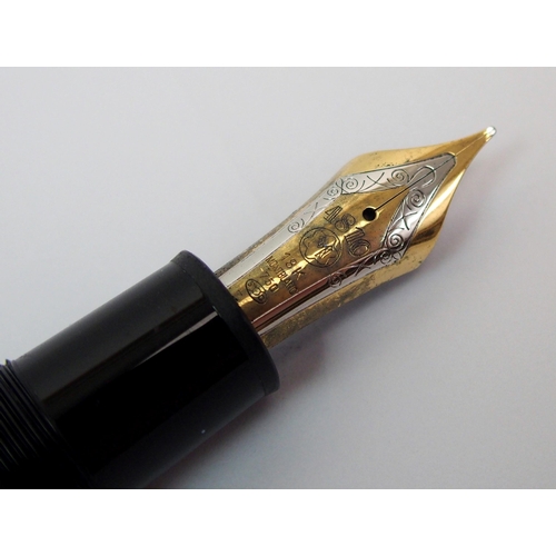 253 - A Montblanc Meisterstuck 149 fountain pen  with 18K gold nib 4180  in Montblanc case (no papers)