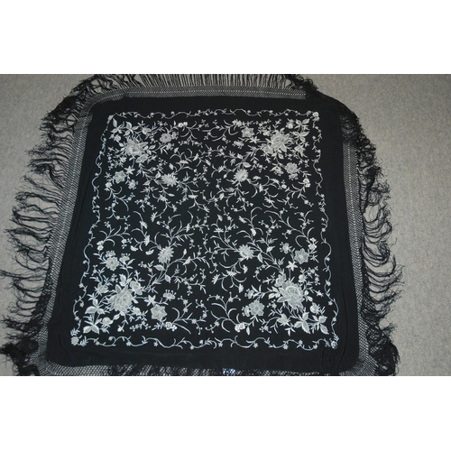 259 - A large Victorian Paisley shawl