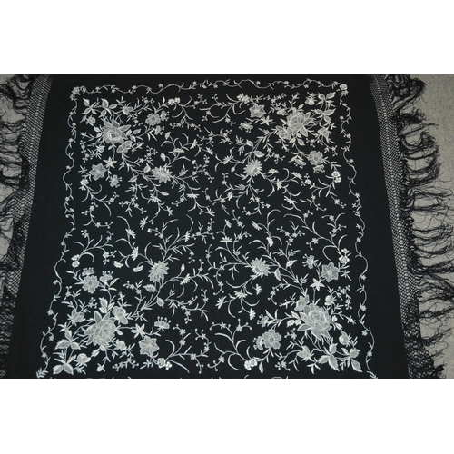 259 - A large Victorian Paisley shawl