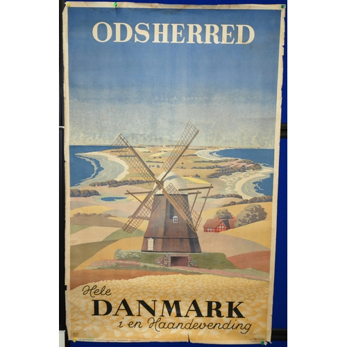 262 - Four Danish travel posters