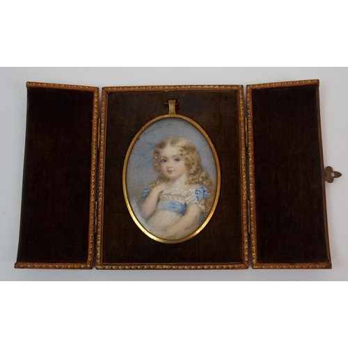 267 - A pair of early 19th Century portrait miniatures of Thomas Tobin and Esther Watson  dated 1806